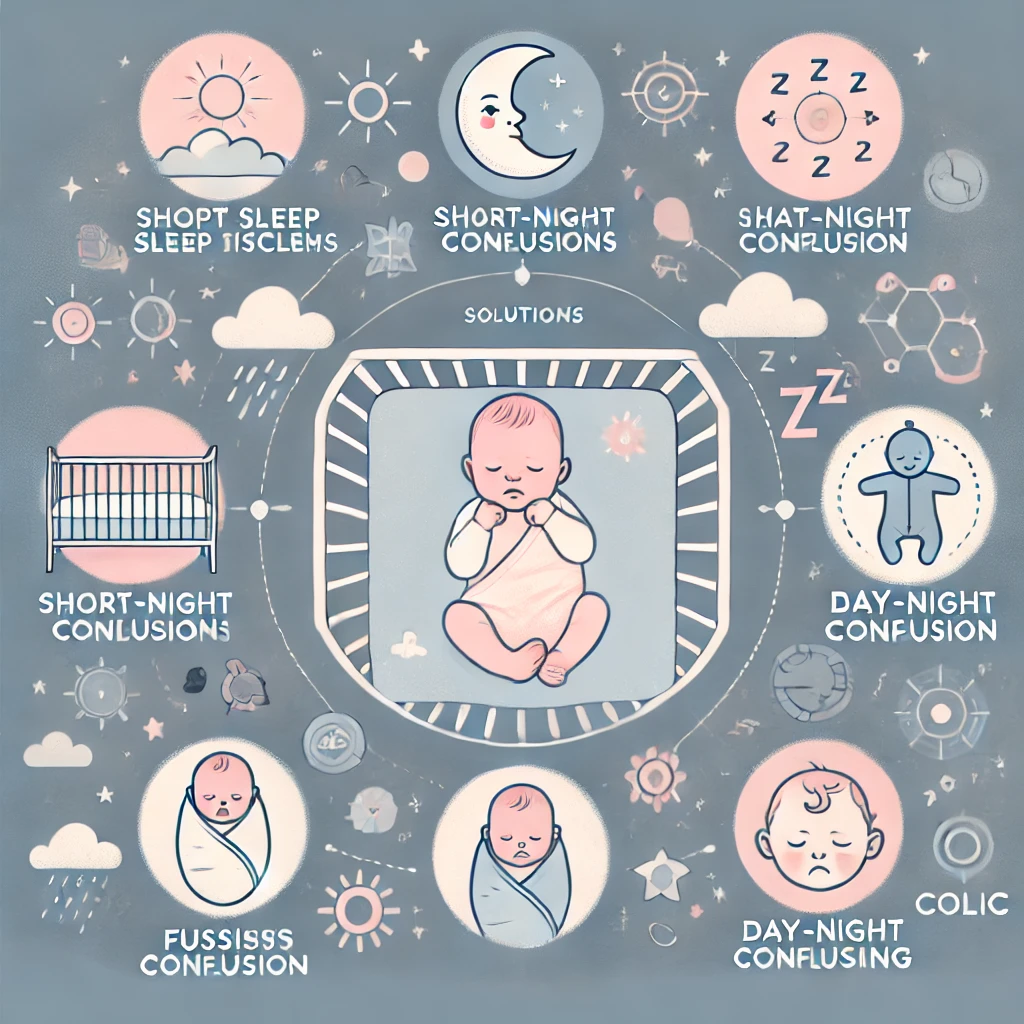 Read more about the article Solutions for Common Sleep Problems of new born baby